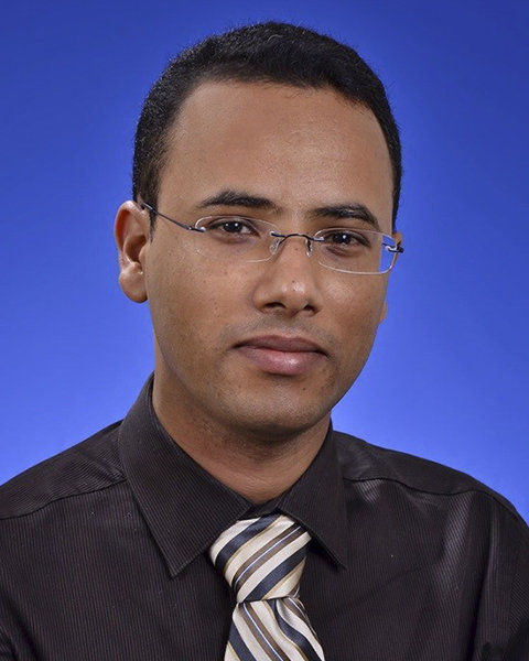 A portrait of Faisal Aqlan, assistant professor of industrial engineering at Penn State Behrend