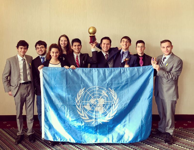 Penn State Behrend Model UN Team wins third overall team award, two superior and two excellent delegate awards at the XXV Lake Erie International Model UN Conference
