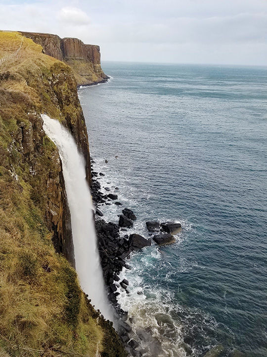 First Place: Jennifer Babyak, Mealt Falls on the Isle of Skye, Scotland.