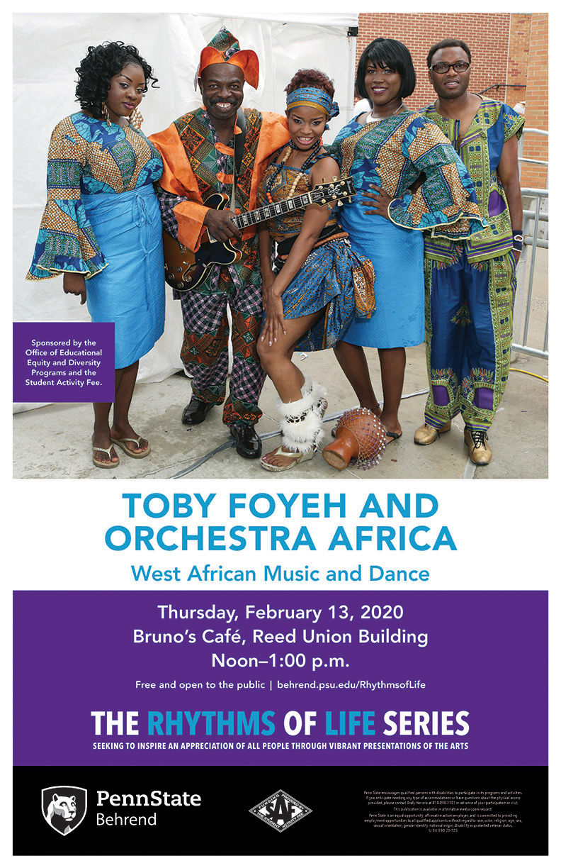 Toby Foyeh and Orchestra Africa poster