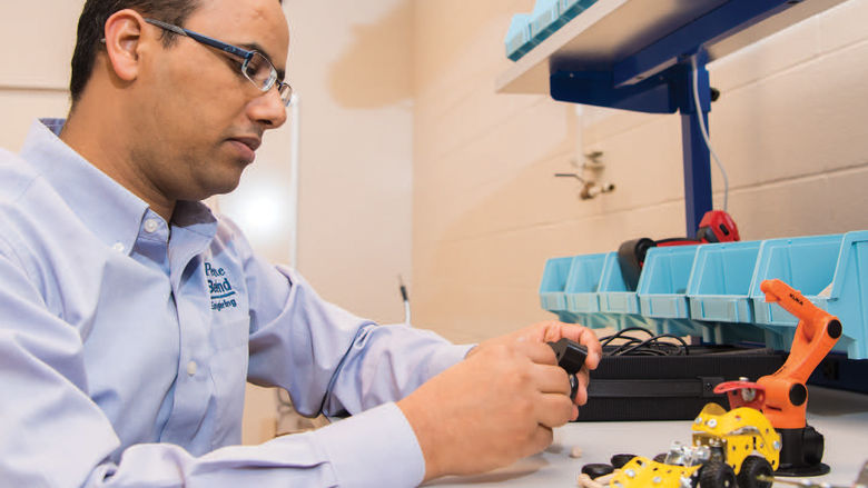 Dr. Faisal Aqlan, assistant professor of industrial engineering.