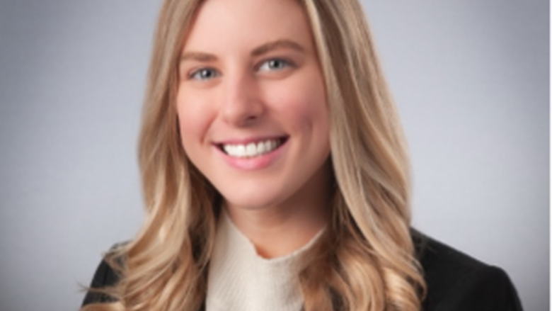 Photo of Grace Blackford Lizun in black business suit