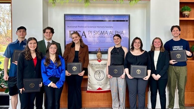 Pi Sigma Alpha National Political Science Honor Society New Members
