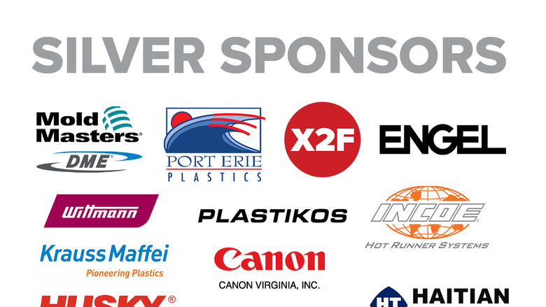 Various Logos of Plastics Conference Sponsors 2025 (Click through to see caption for sponsor names.)