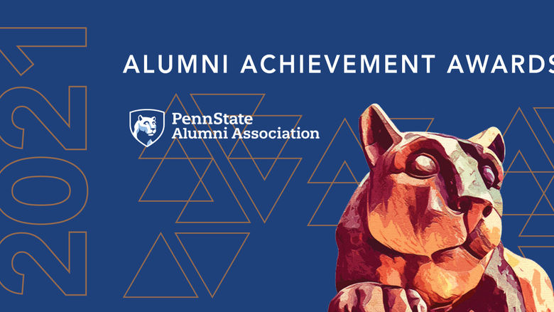 2021 Alumni Achievement Awards graphic