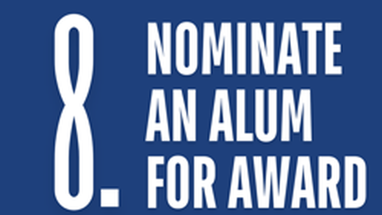 Nominate an alum for award