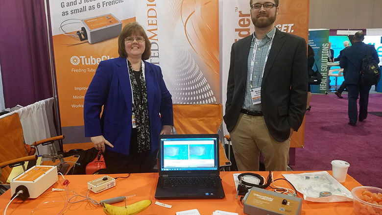  Actuated Medical at the MedTech Conference in Philadelphia. Photo via Actuated Medical Facebook