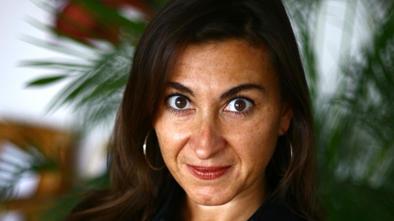 Lynsey Addario pictured.
