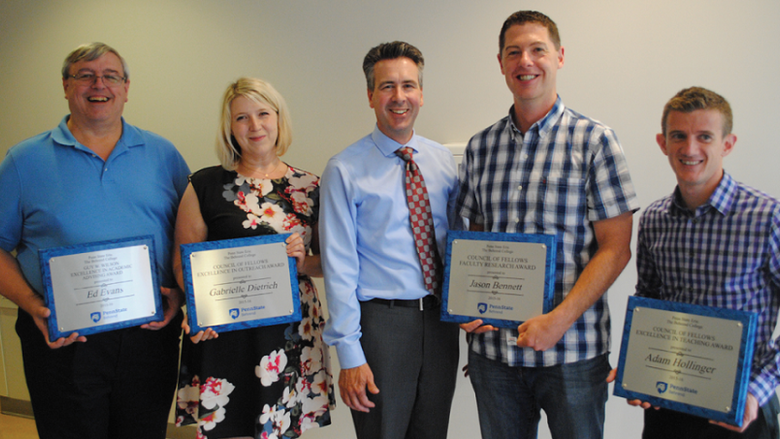 Faculty honored with awards