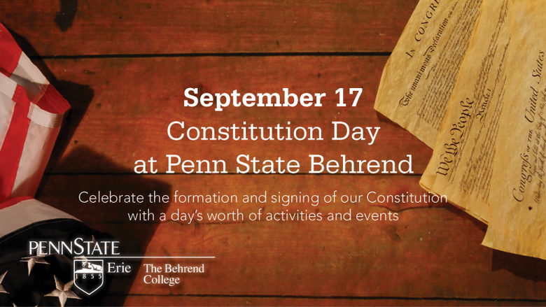 Constitution Day activities set for September 17