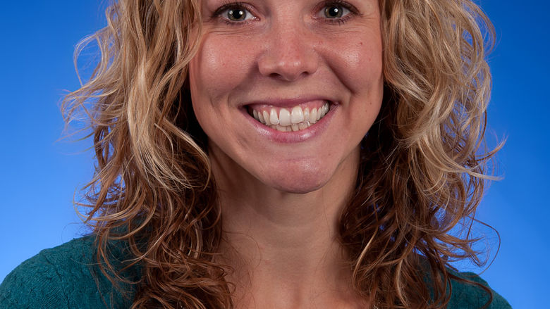 A portrait of Courtney Nagle, associate professor of mathematics education at Penn State Behrend