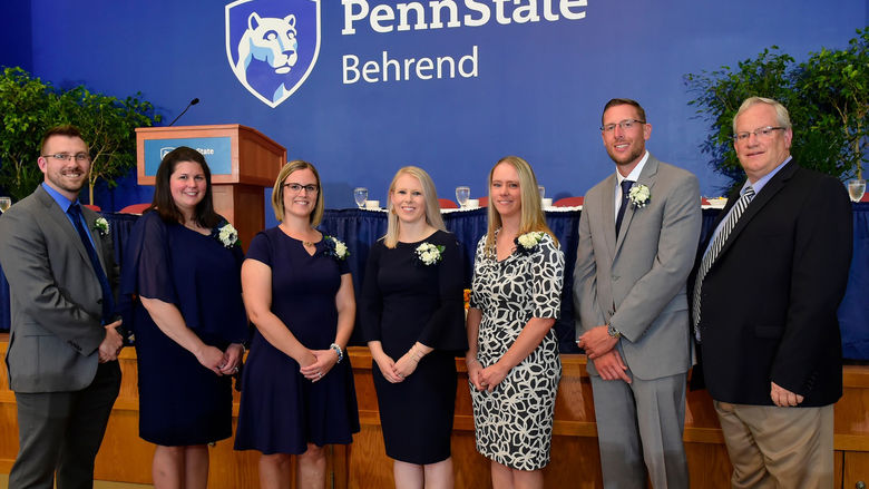 Six former student-athletes, all 2009 graduates, have been added to the Penn State Behrend Athletics Hall of Fame.