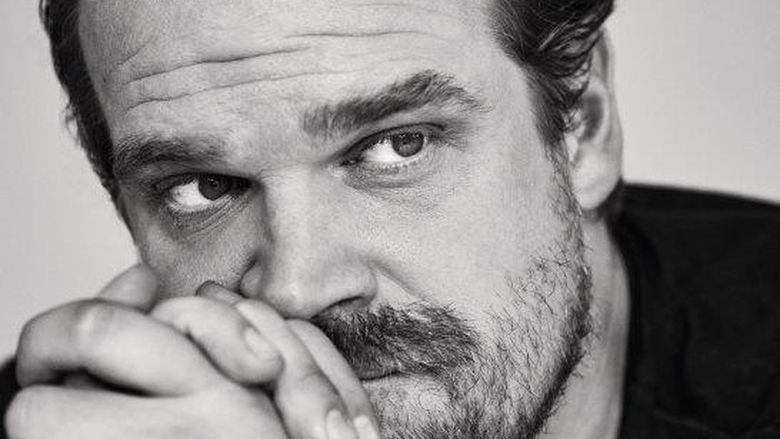 A portrait of the actor David Harbour