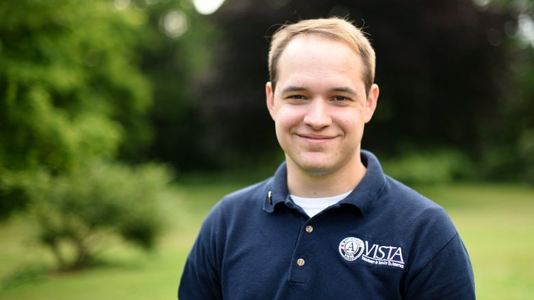 A portrait of AmeriCorps VISTA member Will Taylor