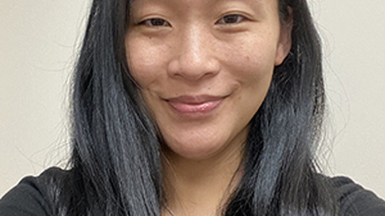 A headshot of Alison Brown.
