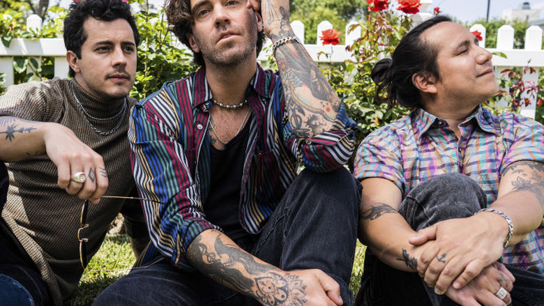 A portrait of the pop-rock band American Authors