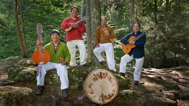 A publicity photo of the band Andes Manta