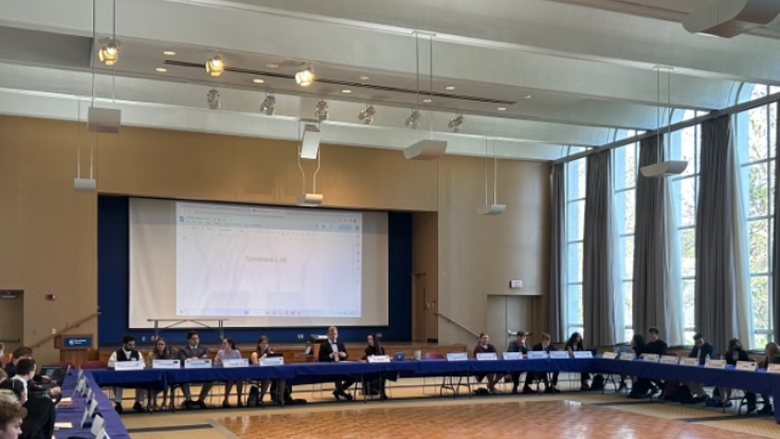 Annual High School Model UN.