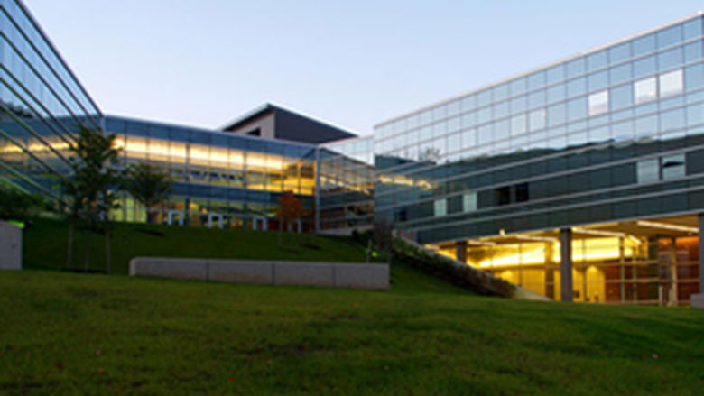 Burke Center at Dusk