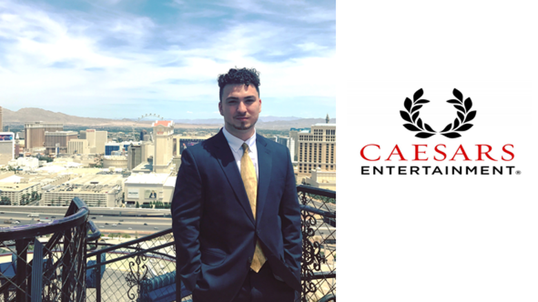 Zachary Mitchell ’18  internship with Caesars Entertainment.