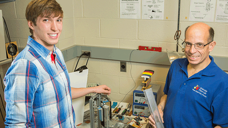 Physicists go with the flow in granular lab.