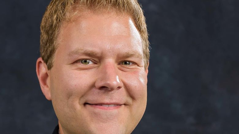 A portrait of Penn State Behrend faculty member David Kahl Jr.