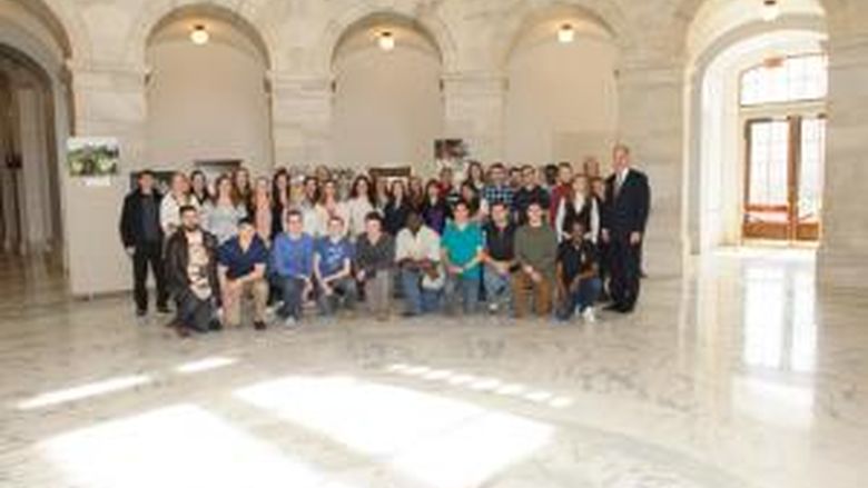 Students meet with Senator Bob Casey