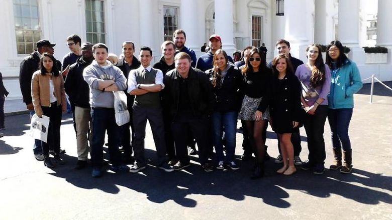 Students at the White House