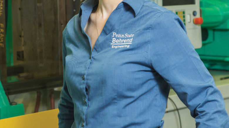 Dr. Alicyn Rhoades, assistant professor of engineering