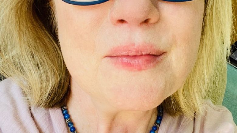 A portrait of the poet Kathy Fagan