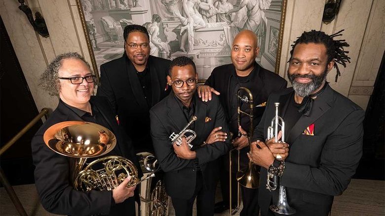 A publicity photo of the Gateways Brass Collective