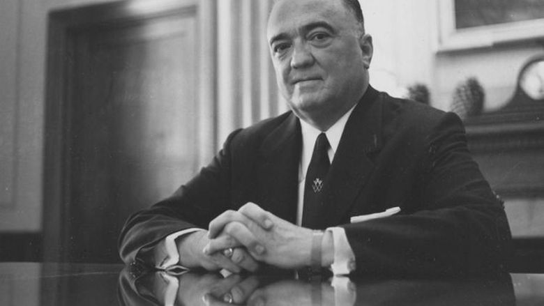 Former FBI Director J. Edgar Hoover