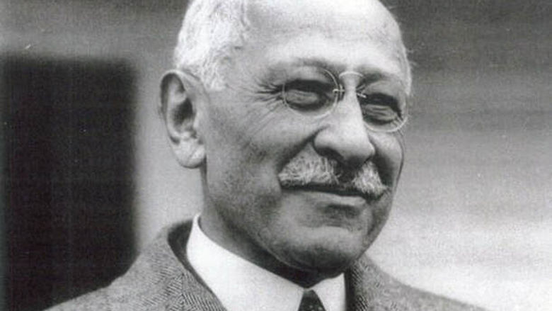 A black-and-white portrait of the philanthropist Julius Rosenwald.