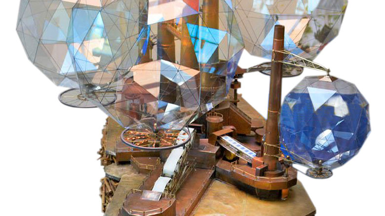 Lighter Than Air Paper Factory sculpture