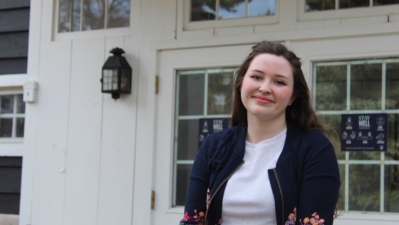 A portrait of Penn State Behrend student Marti Mandella.