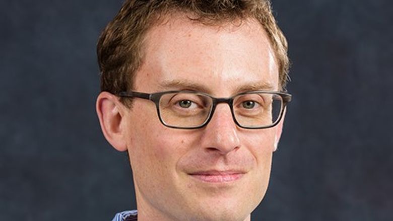A portrait of Matt Levy, an associate professor of art history at Penn State Behrend.
