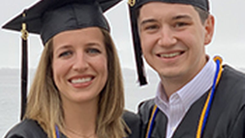 Kim and Aaron Ramsey received their MBA degrees from Penn State Behrend in 2019.