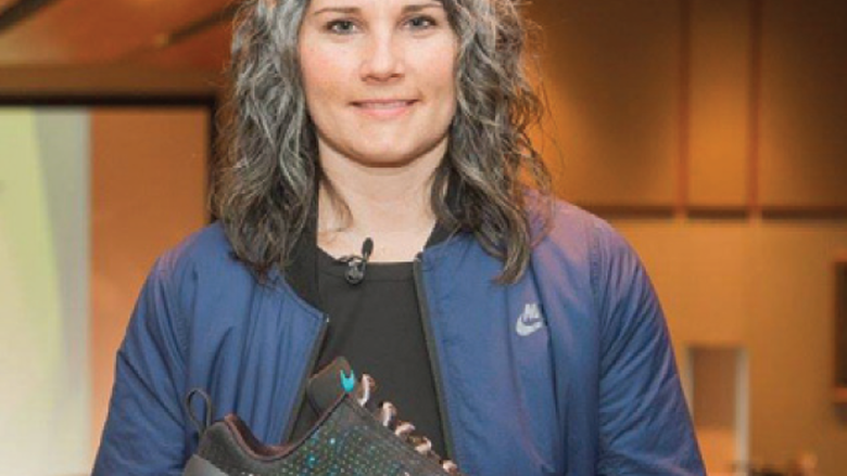 Tiffany Beers ’02, a Plastics Engineering Technology graduate and senior innovator at Nike,