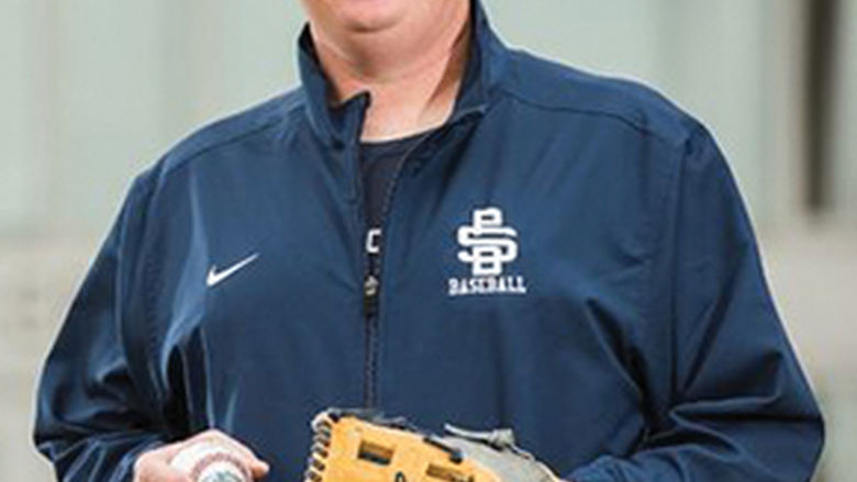 Paul Benim, head coach of the Behrend baseball team