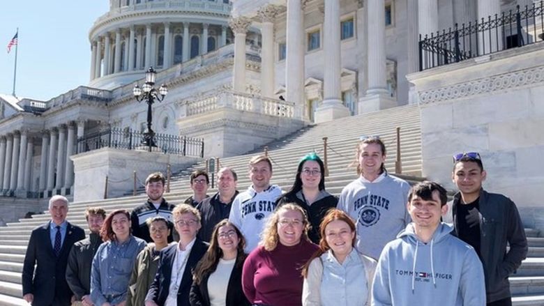 Meeting with Senator Bob Casey at the Capitol Steps