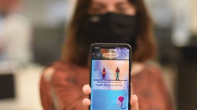 A team of Penn State Behrend students has developed a mental health and mindfulness app called Serene that helps users track their emotions.