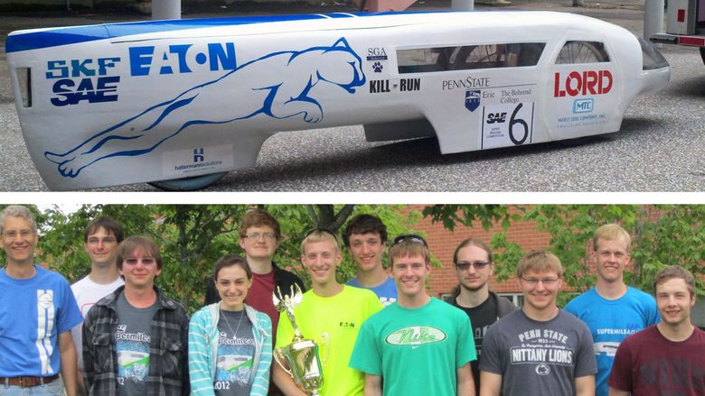Supermileage Team Wins SAE International Competition for Second Year in a Row