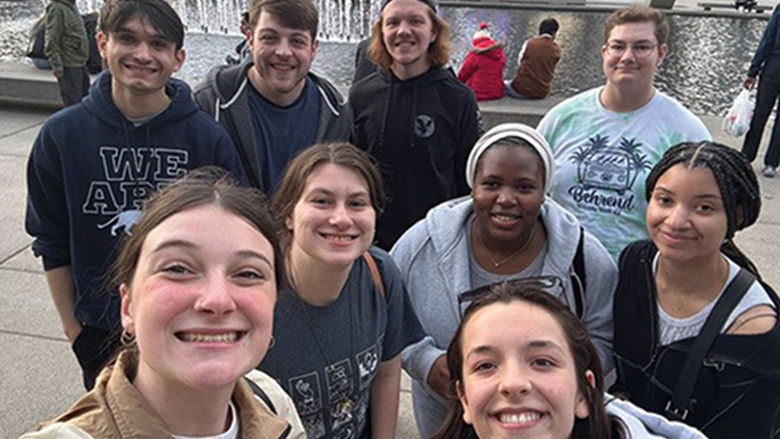 Nine Penn State students participated in a monthlong summer course in Toronto, Canada.