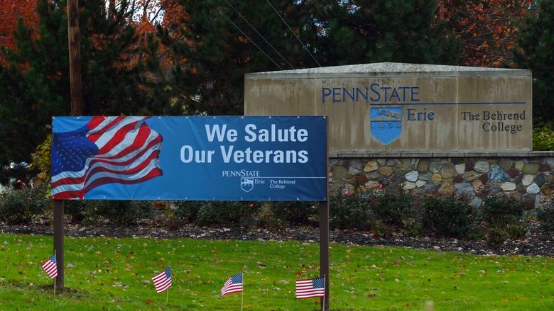 Veteran’s Day of particular significance for Behrend freshman.