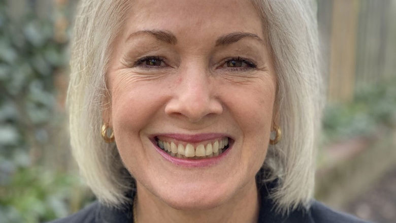 A portrait of former U.S. Ambassador to Ukraine Marie Yovanovitch