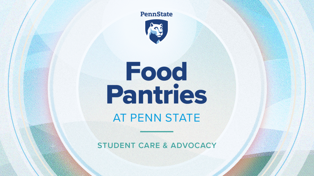 Penn State Food Pantries graphic