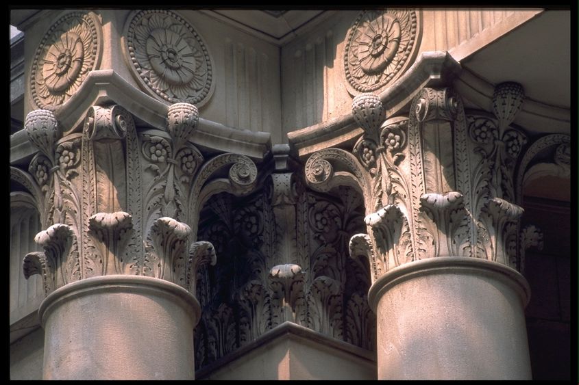 Columns of Old Main