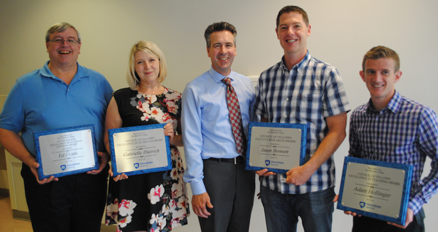 Faculty honored with awards