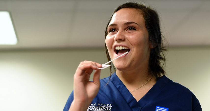 Nursing Students Promote Bone Marrow Donation Campaign.