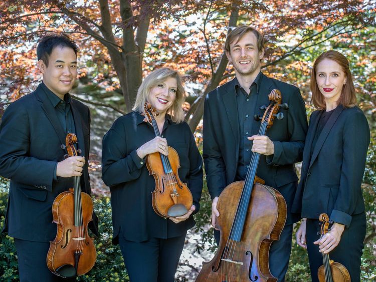 The Cavani String Quartet will visit Penn State Behrend Monday, Sept. 23, to open the 30th season of Music at Noon: The Logan Series.